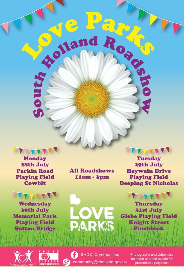 Love Parks 30th July 2025 11am till 3pm