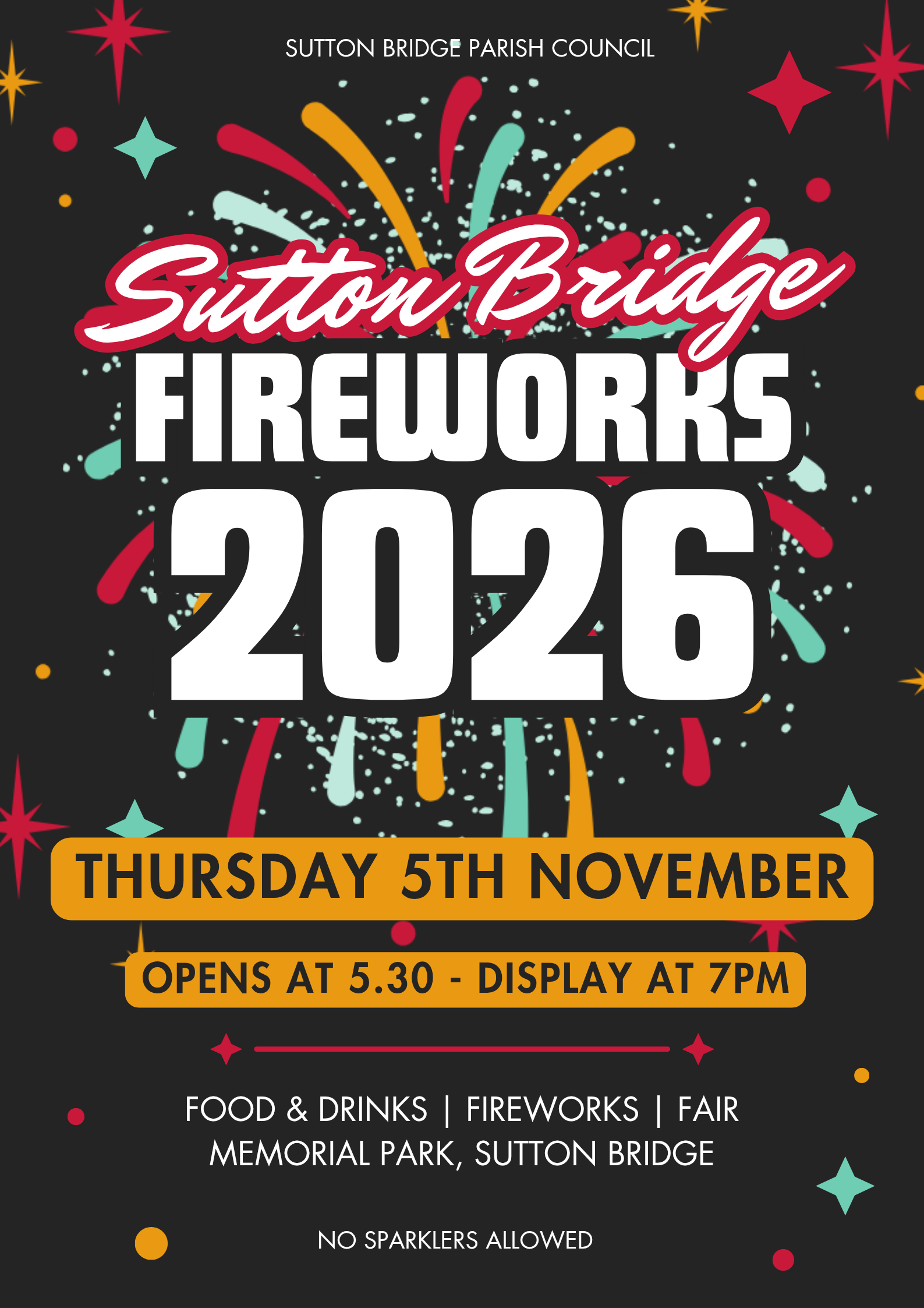 Fireworks 5 November 2026